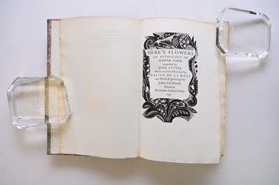 Lot 1179 - GOLDEN COCKEREL PRESS. Wells, H G, The Country of the Blind. Engravings by Clifford Webb. 4to, 1939.