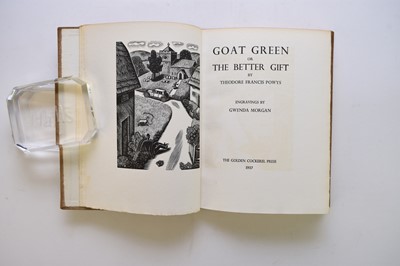 Lot 1179 - GOLDEN COCKEREL PRESS. Wells, H G, The Country of the Blind. Engravings by Clifford Webb. 4to, 1939.