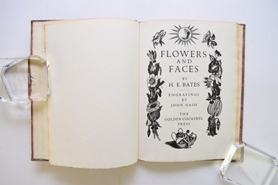 Lot 1179 - GOLDEN COCKEREL PRESS. Wells, H G, The Country of the Blind. Engravings by Clifford Webb. 4to, 1939.