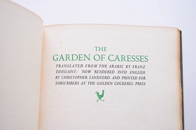 Lot 1182 - GOLDEN COCKEREL PRESS, Roses of Sharon, 1937, 12 wood engravings by Mary Groom.