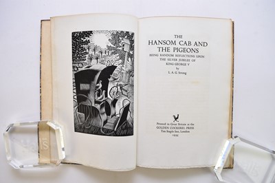 Lot 1182 - GOLDEN COCKEREL PRESS, Roses of Sharon, 1937, 12 wood engravings by Mary Groom.