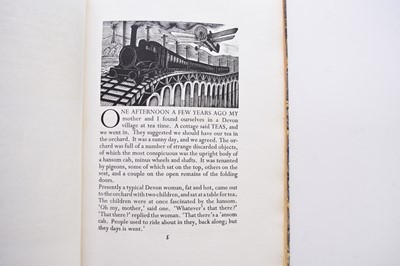 Lot 1182 - GOLDEN COCKEREL PRESS, Roses of Sharon, 1937, 12 wood engravings by Mary Groom.