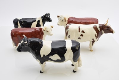 Lot 244 - Beswick cattle