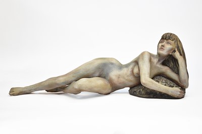 Lot 376 - Neil Dalrymple (British Contemporary) Reclining Woman