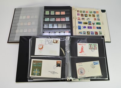 Lot 254 - A large collection of stamps/covers in 7 albums