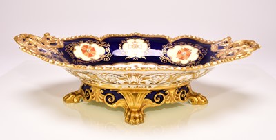 Lot 190 - Important Coalport dessert dish from the Nicholas I Service, circa 1845