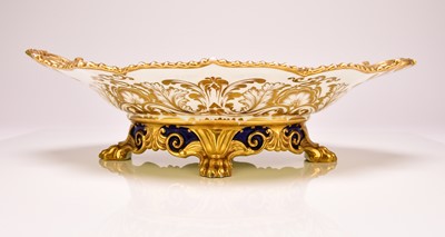 Lot 190 - Important Coalport dessert dish from the Nicholas I Service, circa 1845