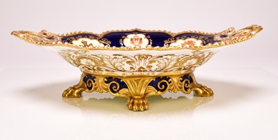 Lot 190 - Important Coalport dessert dish from the Nicholas I Service, circa 1845