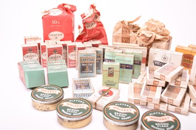 Lot 436 - A collection of sealed cigarettes and tobacco