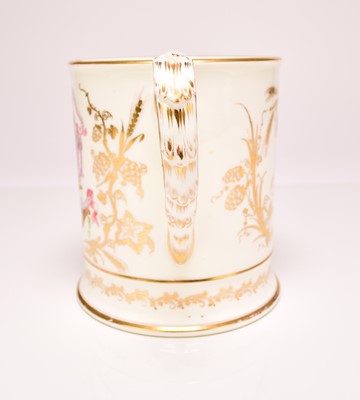 Lot 193 - Rare Coalport presentation loving cup, circa 1860