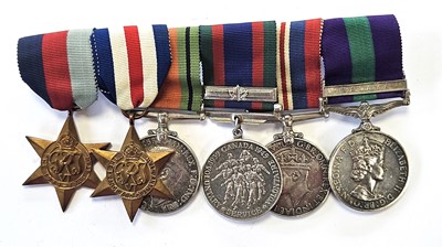 Lot 138 - Second World War 'Dieppe Raid' Canadian Medal group