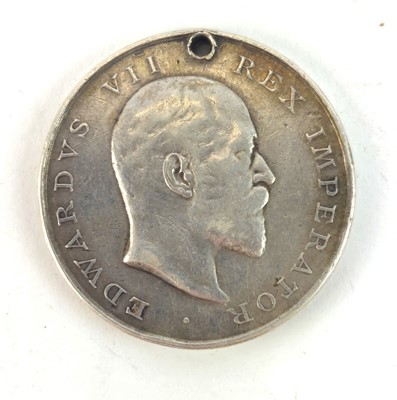 Lot 47 - A Natal Rebellion Medal, Edward VII, dated...