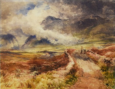 Lot 147 - John Keeley (1849-1930) North Wales Landscape