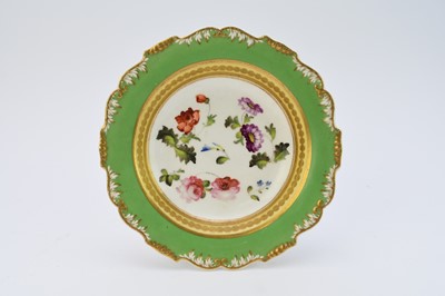 Lot 131 - A small H&R Daniel sweetmeat dish, circa 1827