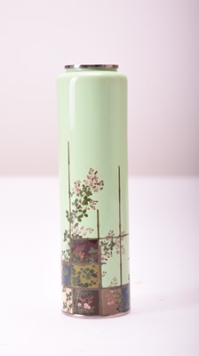 118 - Namikawa Yasuyuki: A Japanese cloisonne vase, Meiji era