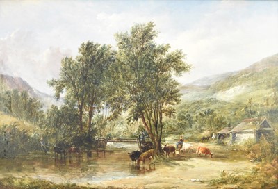 Lot 151 - Alfred Vickers Snr (1786-1868) On the Conwy, North Wales