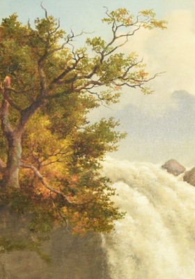 Lot 154 - Edmund Gill (1820-1894) Waterfall