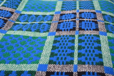 Lot 427 - A Derw wool Welsh blanket