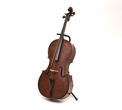 Lot 422 - A Mittenwald violincello, early 20th century