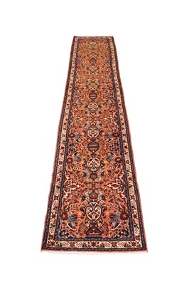 Lot 228 - A Sarouk (Sarough) runner, 20th century