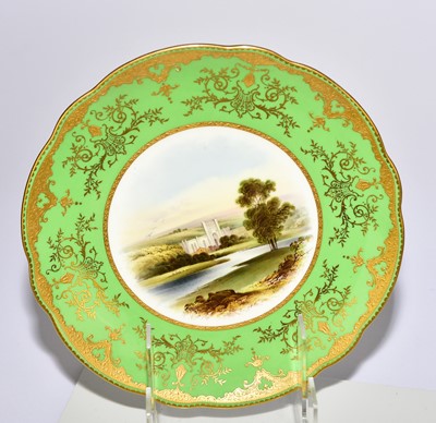 Lot 235 - Coalport dessert service by Arthur Perry and Percy Simpson, early 20th century
