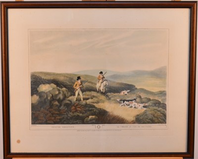 Lot 327 - A group of hunting prints including After Landseer