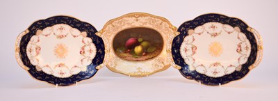 Lot 102 - Three Coalport dessert dishes, early 20th century