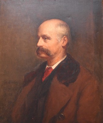 Lot 352 - After Walter William Ouless (1848-1933) Portrait of George Henry Cope