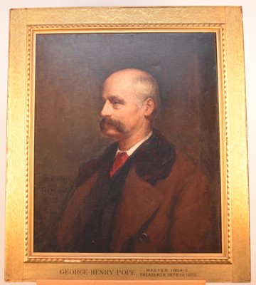 Lot 352 - After Walter William Ouless (1848-1933) Portrait of George Henry Cope