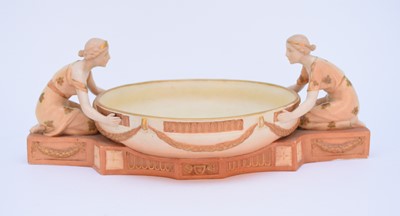 Lot 270 - An Austrian centrepiece bowl, circa 1900