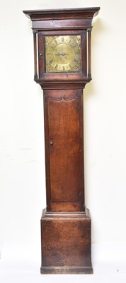 Lot 179 - An 18th century oak longcase clock, Samual Roberts, Llanfair Caereinion