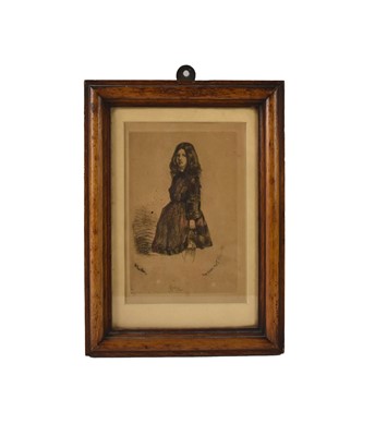 Lot 160 - James Abbott McNeil Whistler (American 1834-1903) Annie