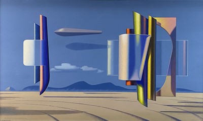 Lot Bernard Ganley RBSA (1908-1996) Brominds in Landscape