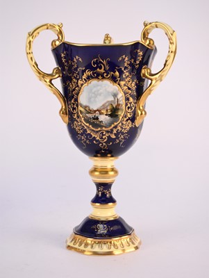 Lot 115 - Coalport limited edition 'Ironbridge' trophy cup