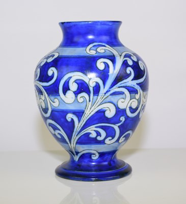 Lot 166 - Walter Moorcroft salt-glazed vase, circa 1947-53