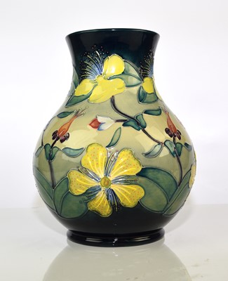 Lot 171 - Moorcroft 'Hypericum' vase, dated 1994