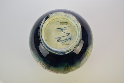 Lot 176 - William Moorcroft 'Spring Flowers and Orchid' vase, circa 1928-36
