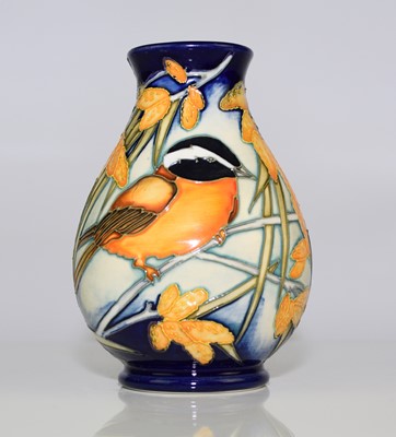 Lot 183 - Moorcroft 'Pure Gold' vase designed by Kerry Goodwin, dated 2012