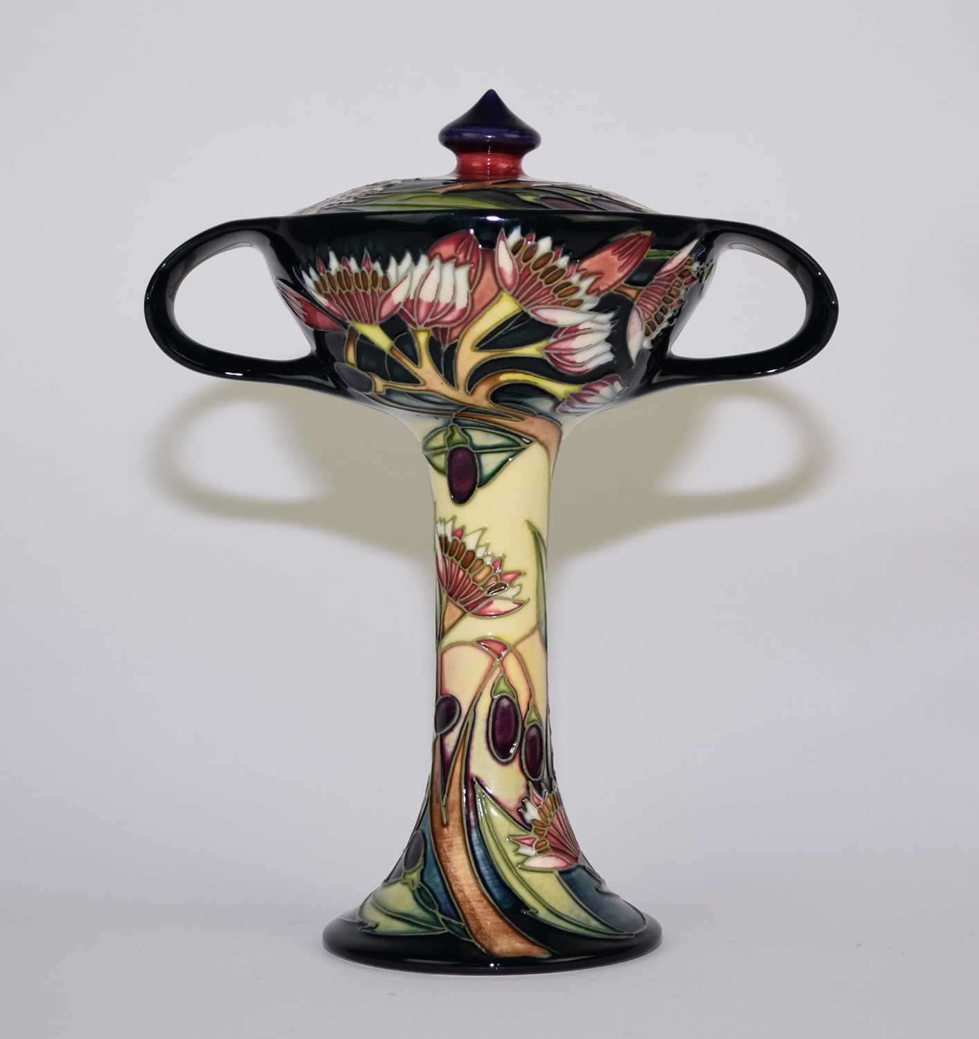 Lot 185 - Moorcroft Collector's Club 'Symphony' bonbonniere, dated 2004