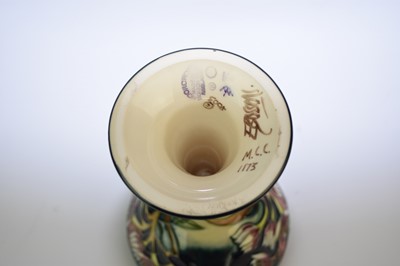 Lot 185 - Moorcroft Collector's Club 'Symphony' bonbonniere, dated 2004