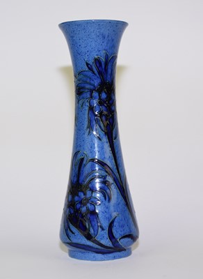 Lot 188 - William Moorcroft powder blue 'Revived Cornflower' vase, circa 1920