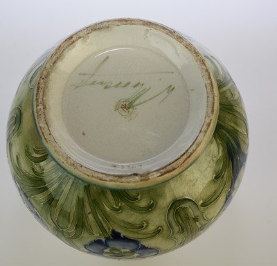 Lot 193 - William Moorcroft for Macintyre 'Florian vase, circa 1908-09