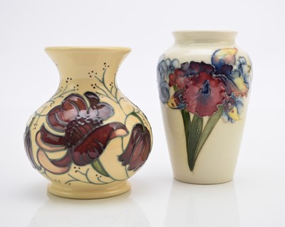 Lot 197 - Two small Moorcroft vases