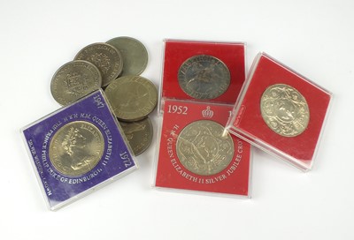 Lot 188 - Large collection of UK commemorative year sets - commemorative coins in folders