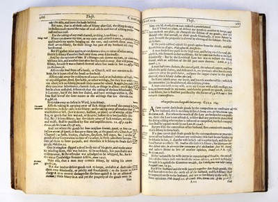Lot 38 - DALTON, Michael. The Countrey Justice, folio, fifth edition, revised...