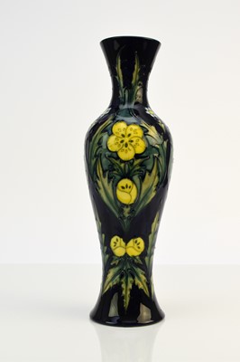 Lot 210 - Moorcroft 'Buttercup' vase, dated 1993