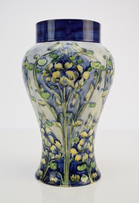 Lot 240 - William Moorcroft for Macintyre 'Florian' Violets vase, circa 1900-02