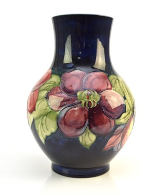 Lot 221 - Walter Moorcroft 'Clematis' vase, circa 1960s