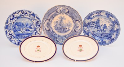 Lot 143 - British transfer-printed pottery, 19th century