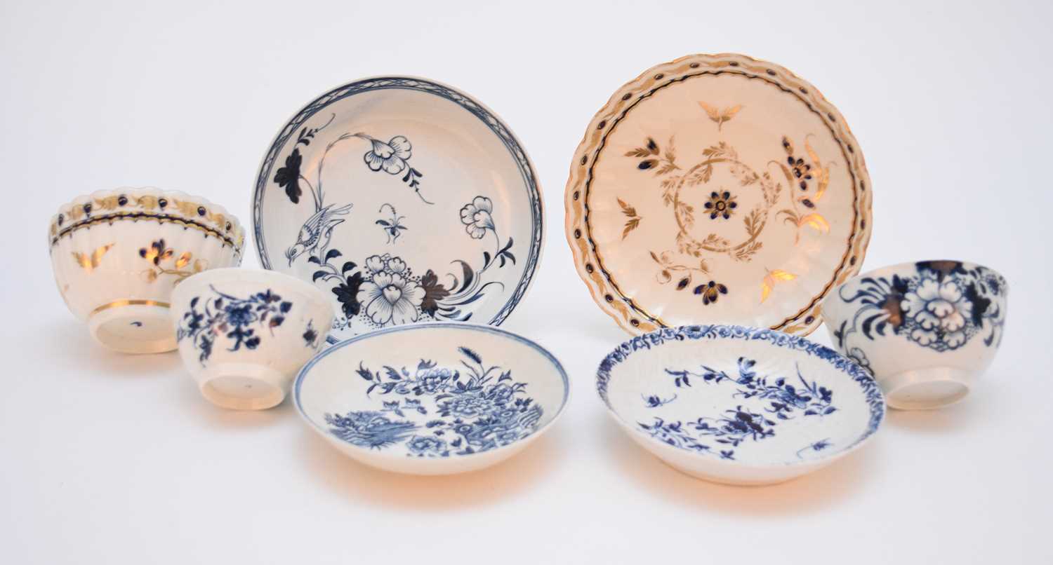 Lot 19 - Liverpool and Worcester porcelain, 18th century